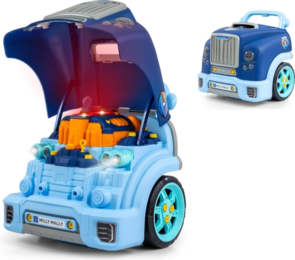 Milly Mally demonteerbare motor N-GINE blauw