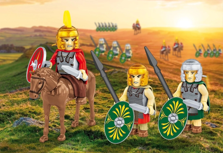 Ruiter met paard voor dynamische manoeuvres