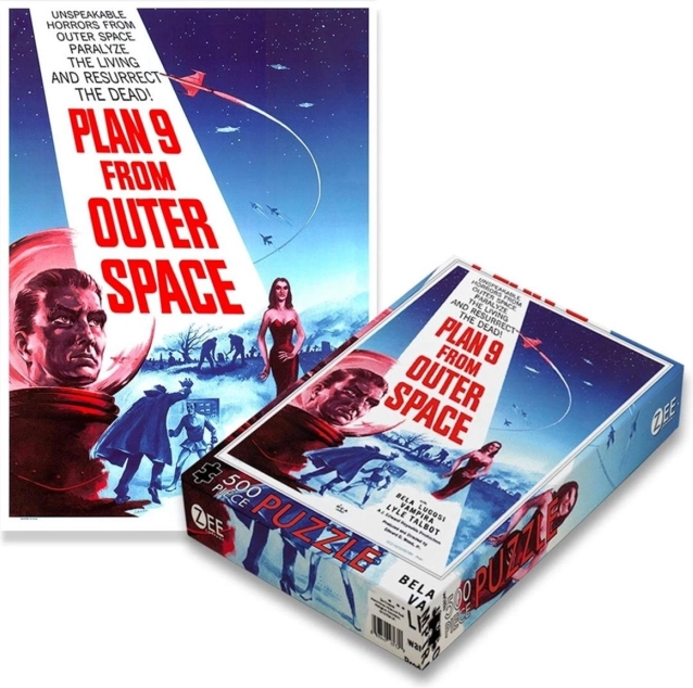 Puzzel Plan 9 uit de Ruimte 500 stukjes