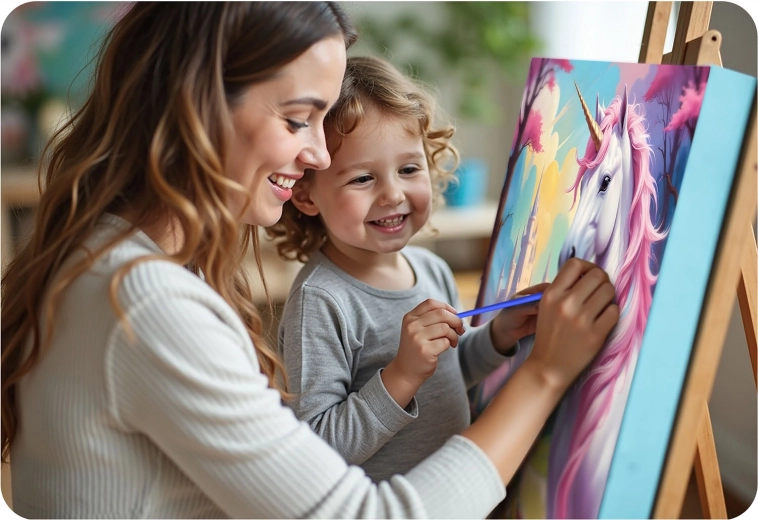 Creatieve momenten voor kinderen en volwassenen