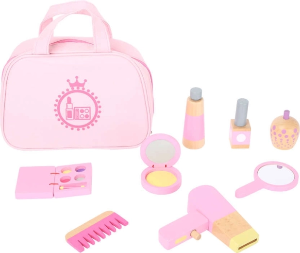 Praktisch roze cosmetica-etui