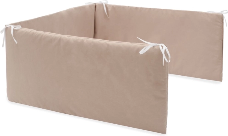 Bedbumper voor ledikant New Baby cappuccino