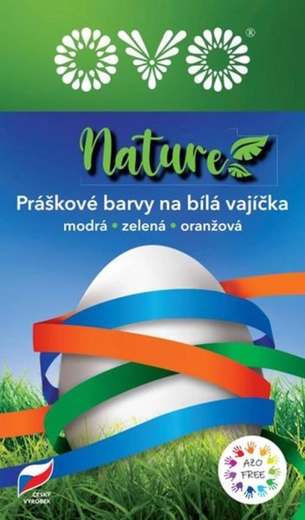 Ovo Nature kleurpotloden – 3 kleuren (blauw, groen, oranje)
