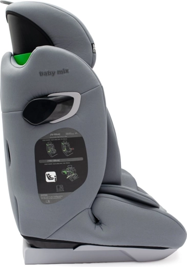 Eenvoudige installatie met autogordel en comfortabele bekleding