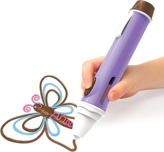 Precies tekenen en decoreren met chocolade