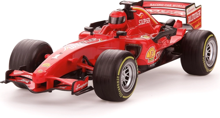 Grote rode formule met geluid