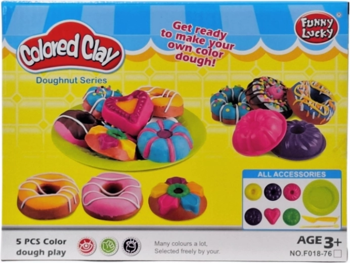 Boetseerklei – set om donuts te maken