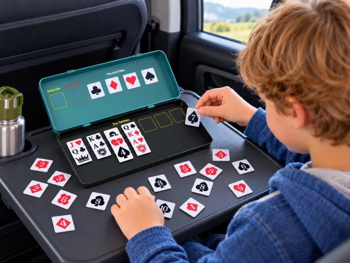 Magnetische kaarten voor comfortabel spelen