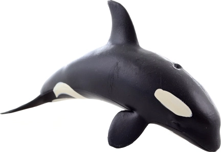 Kunststof orka-figuur 13 cm