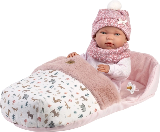 Llorens New born pasgeboren meisjespop – realistische baby 40 cm