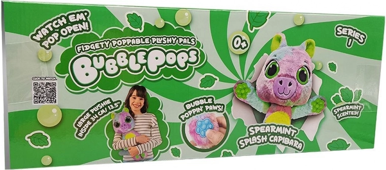Pluche Bubble Pops geurende capibara – mint