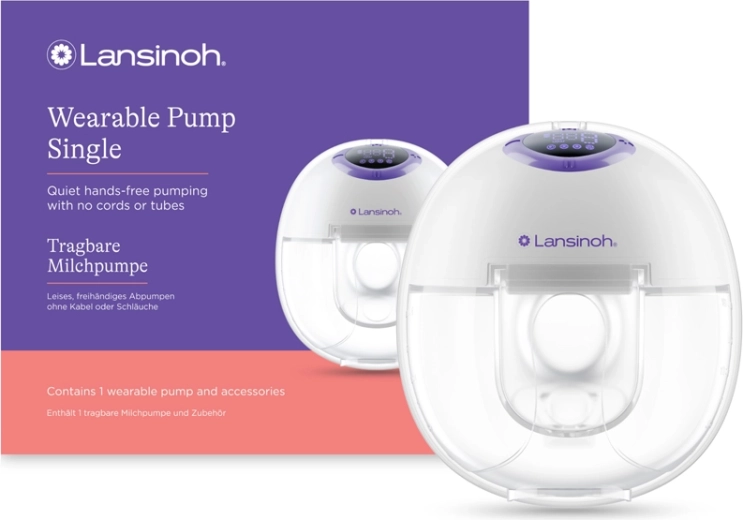 Lansinoh elektrische handsfree borstkolf Solo