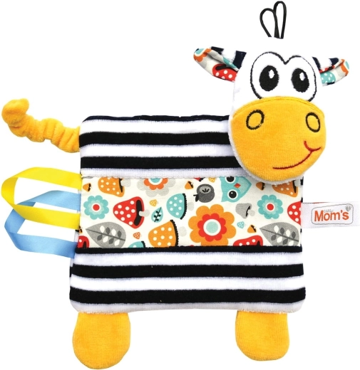 Ritselende sensorische sjaal zebra Moms Care