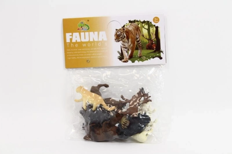 Set wilde dierenfiguren – 12 stuks