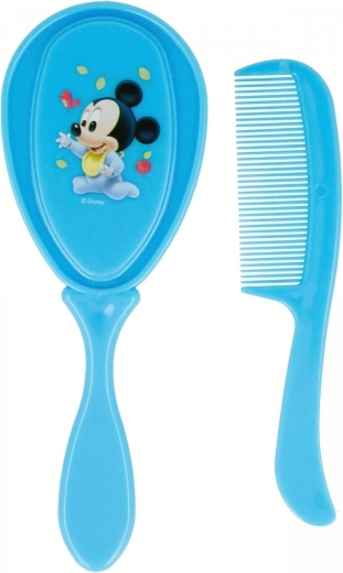Set kam en borstel Mickey