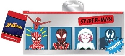 Spider-Man gummenset in etui (Sketch), 5 stuks