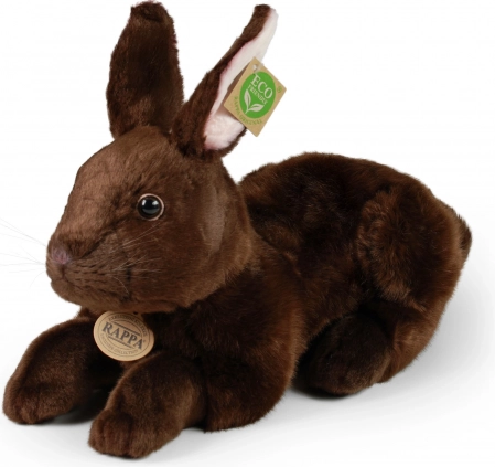 Pluchen konijn liggend 36 cm ECO-FRIENDLY