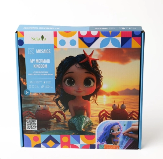 Sekoia mozaïek creatieve set My mermaid kingdom