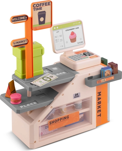 Scanner met LED en geluid voor realistisch afrekenen