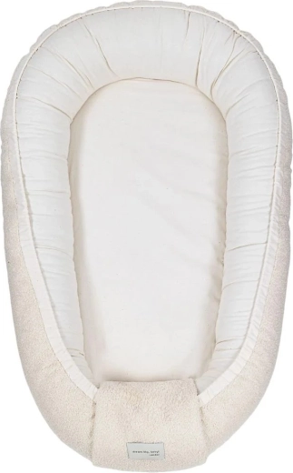 Nanna babynestje Teddy beige