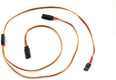 Y-splitterkabel voor servo JR 60 cm, plat - 1 stuk