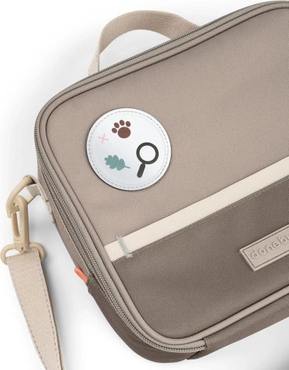 Done by Deer Tiny trails thermische lunchtas zandkleurig 4 l