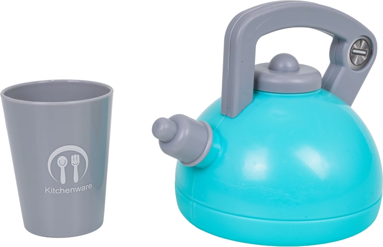 Waterkoker met praktische handgreep