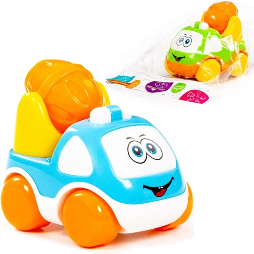 Kinder betonmixer – plastic autootje voor kleine bouwers