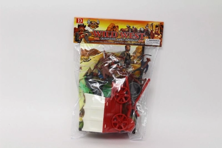 Set cowboys met paarden en accessoires