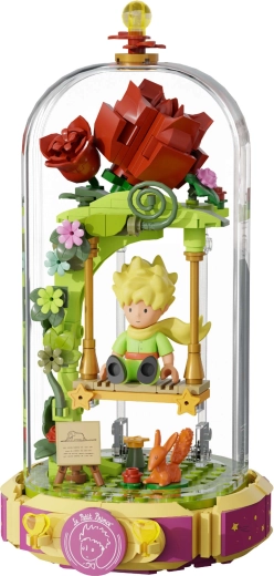 Magische scène onder een transparante kap