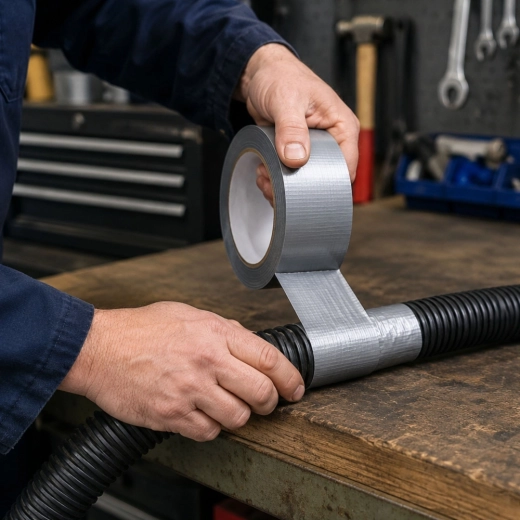 Eenvoudige toepassing bij reparaties en bevestiging