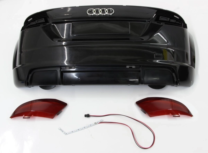 Achterbumper voor elektrische kinderauto Audi TTRS - zwart - 1 stuk