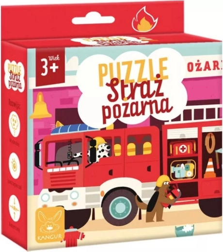 Puzzel brandweer 3+