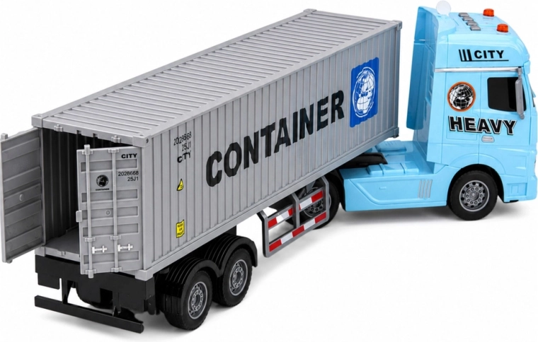 Te openen achterdeuren van de container
