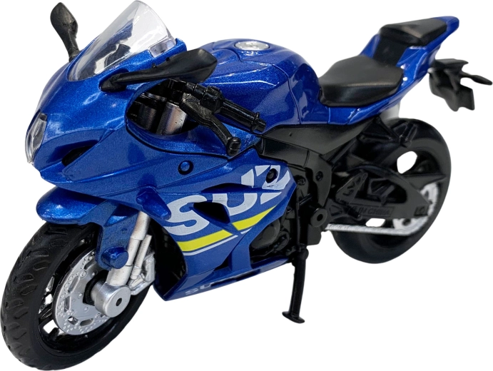 Metalen model van de Suzuki GSX-R1000-motorfiets op schaal 1:18