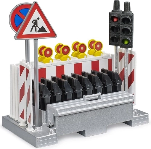Bruder set voor verkeersregeling met verkeerslichten