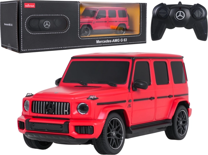 Op afstand bestuurbare auto Mercedes-AMG G63 RASTAR – Rood