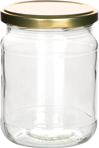 Helder glas en brede opening voor eenvoudig gebruik