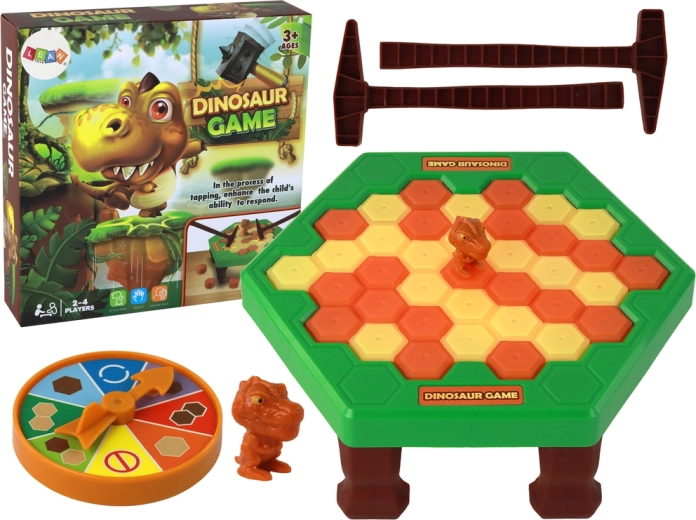 Dinosaurus in Nood Hamer-dexterityspel