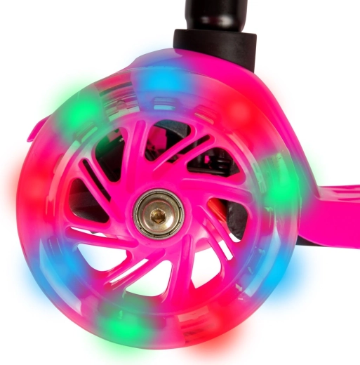 LED-wieltjes voor zichtbaarheid en plezier
