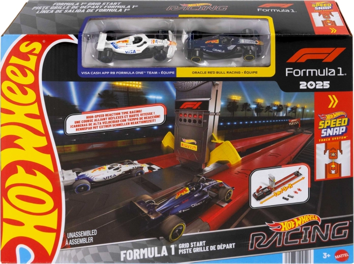 2 gelicentieerde F1-auto’s + Speed Snap-systeem