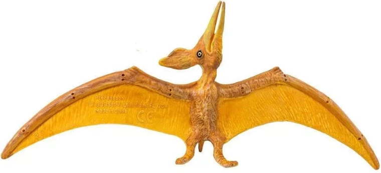 Realistische afwerking van de pteranodon