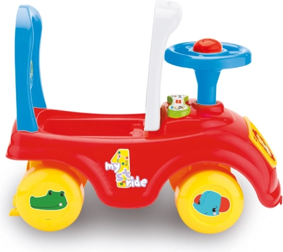Stabiele en comfortabele eerste loopauto