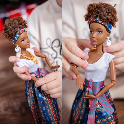 Beweegbare gewrichten voor creatief poseren