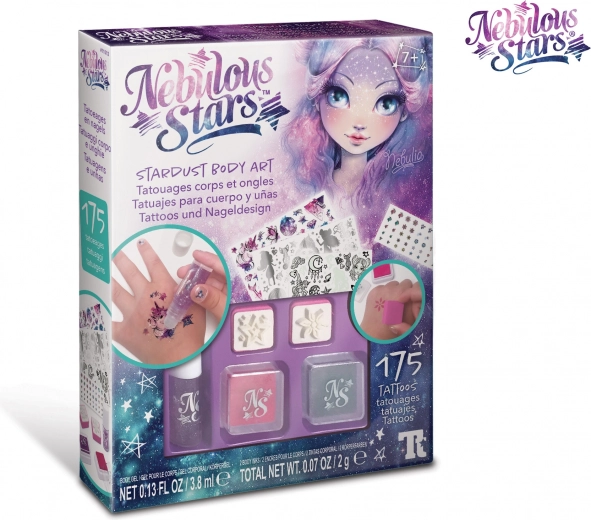 Nebulous Stars Tatoeages met sterrenstof