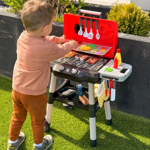 Gemakkelijk te verplaatsen barbecue