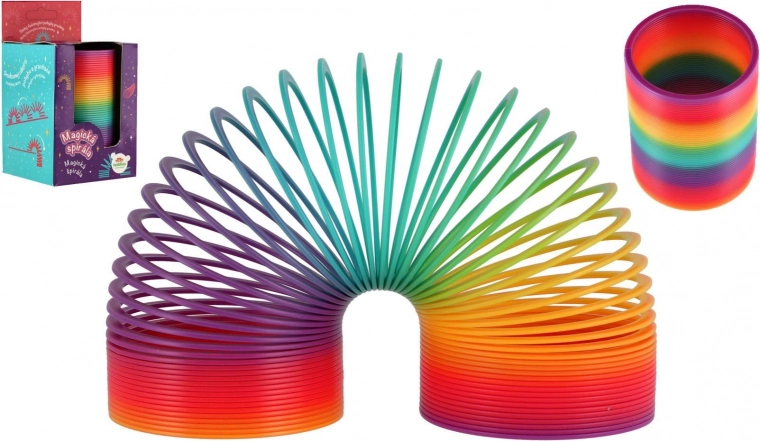 Regenboog magische veer – plastic speelgoed 7,5 cm