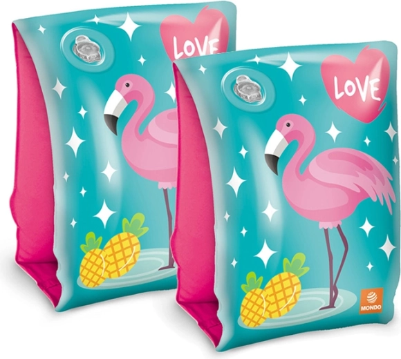 Opblaasbare kinderzwembandjes flamingo's en jungle
