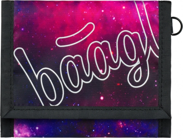 Baagl portemonnee Galaxy paars