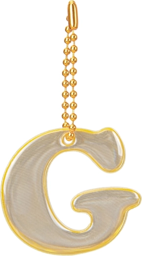 Reflecterende hanger BAAGL – letter G